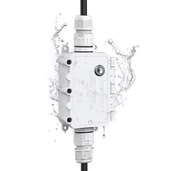 Smart Waterproof Switch Box with Real-time Power Display and Timing Functions — Smart Plug, Tongou