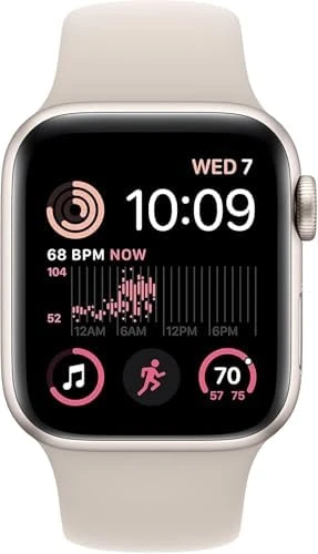Watch Series 10 with Light Blush Sport Band — Smart Watch, Apple