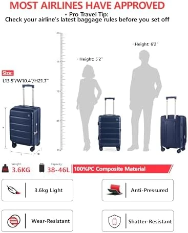 Expandable Carry On Luggage with Cup Holder and USB Charging — Smart Luggage, ISLAND ELEPHANT