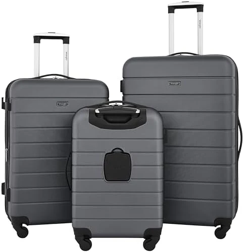 Smart Spinner Hardside Luggage, 22-Inch Carry-On — Smart Luggage, Wrangler