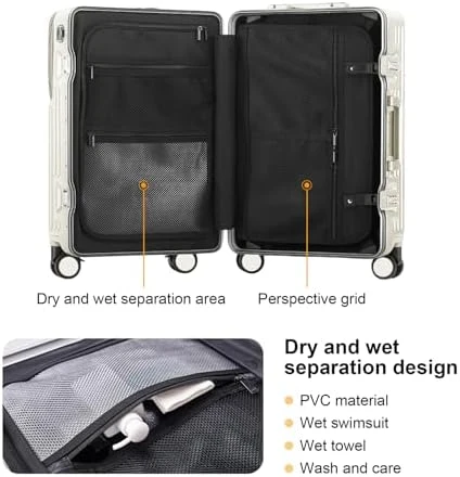 Zipperless Luggage — Smart Luggage, AIWEINY