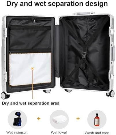 Zipperless Luggage — Smart Luggage, AIWEINY