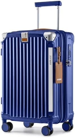 Carry On Luggage with Cup Holder and USB Port, Expandable Capacity, Smart Suitcase with Anti Slip Wheels and Backpack, 3... — Smart Luggage, Joyway