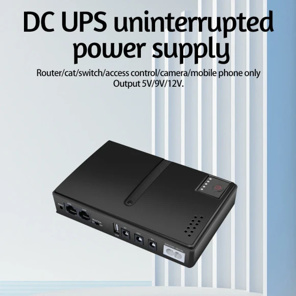 Mini Uninterruptible Power Supply Battery Backup — Portable Power Station