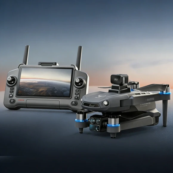 GPS 5G WiFi FPV Drone with Touchable LCD Screen Controller — Drone, ZLL