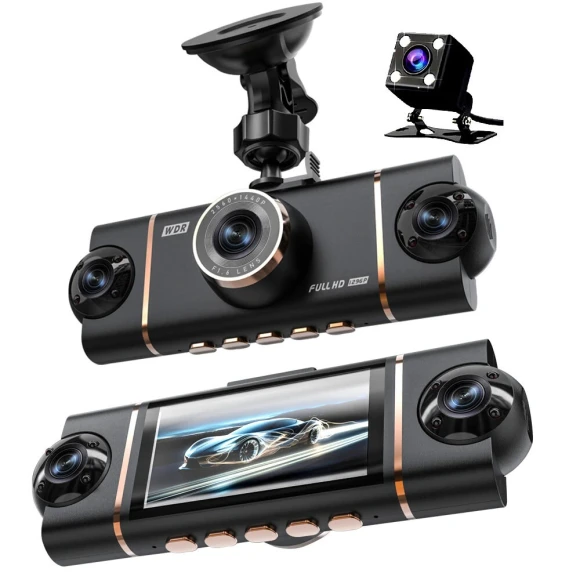 4 Lens Car Dashboard Camera — Dash Cam