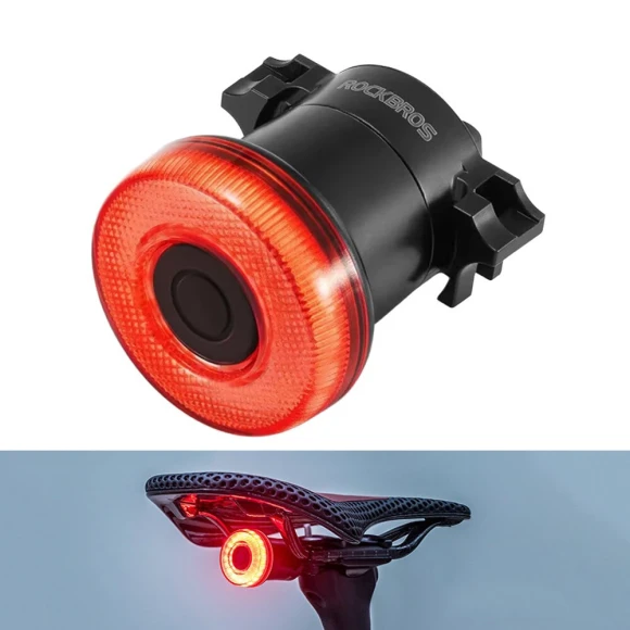 Smart Brake Tail Light — Smart Bike Light, ROCKBROS