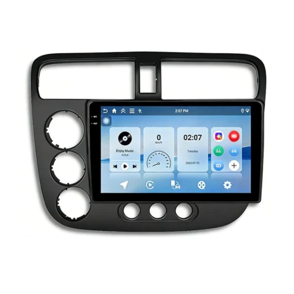 Android Car Central Control Screen Navigation Bluetooth Player — Car Infotainment System