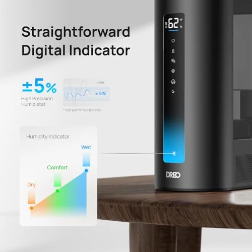 6L Smart Warm & Cool Mist Humidifier — Humidifier, Dreo