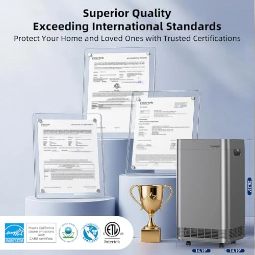 Air Purifier with Washable Filter — Air Purifier, Nuwave