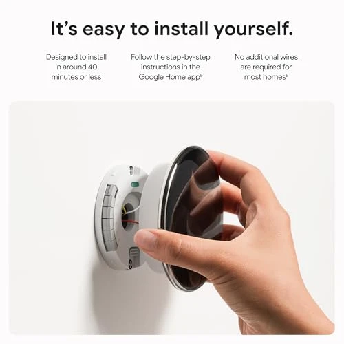 Learning Thermostat with Temperature Sensor — Smart Thermostat, Google