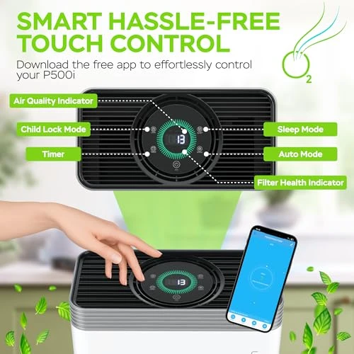 Smart Air Purifier for Large Rooms — Air Purifier, PURO²XYGEN