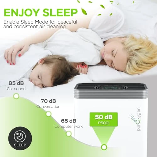 Smart Air Purifier for Large Rooms — Air Purifier, PURO²XYGEN