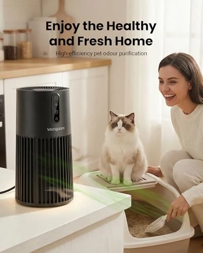 Smart Air Purifier with Timer and Alexa Control — Air Purifier, Vacqueen