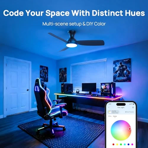 Smart Ceiling Fan with Lights — Smart Fan, Consciot