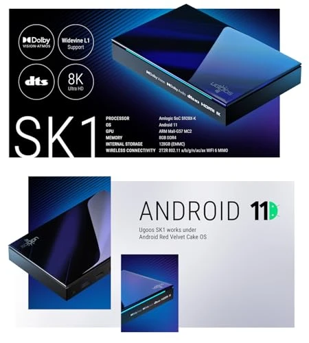 8K UHD TV Box — Smart TV, Ugoos