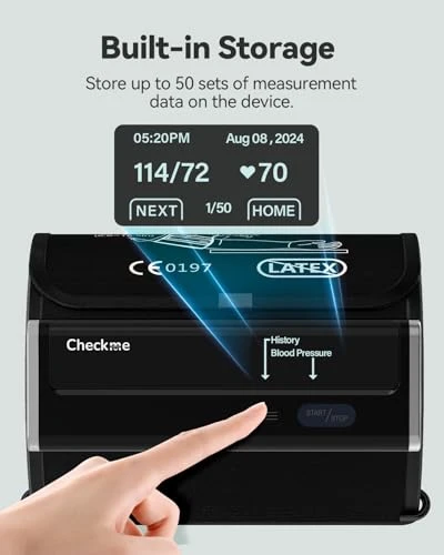 Blood Pressure Monitor for Home Use — Blood Pressure Monitor, Checkme