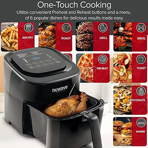 Healthy Digital Smart Air Fryer — Air Fryer, Nuwave