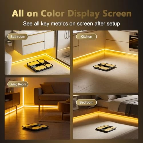 Professional Smart Scale for Body Weight, BMI, Body Fat, Muscle Mass, Highly Accurate 25 Body Composition Weighing... — Smart Scale, LVPIMAN