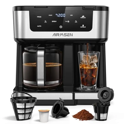 Programmable Dual Coffee Maker — Coffee Maker, AIRMSEN