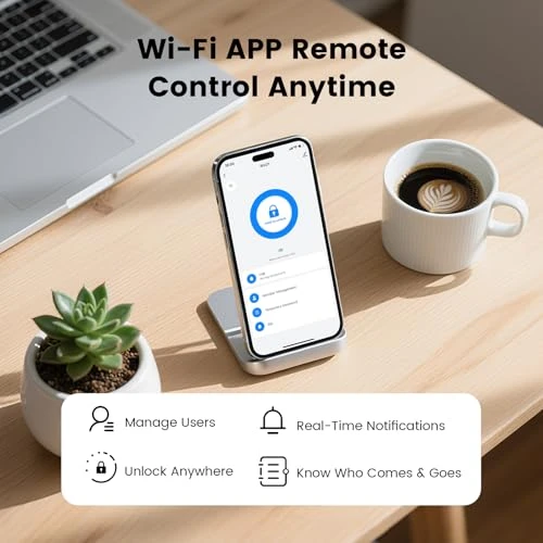 Smart Door Lock with Handle — Smart Lock, Lockzo