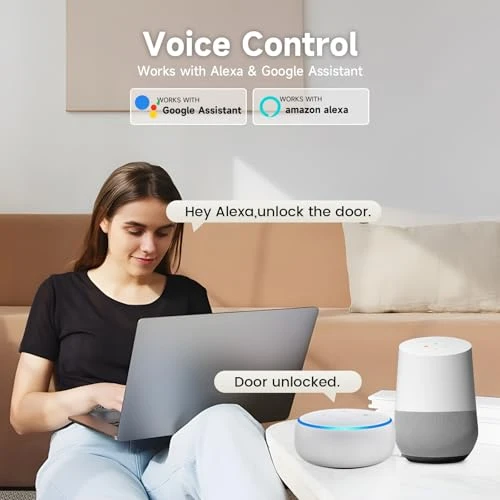 Smart Door Lock with Handle — Smart Lock, Lockzo