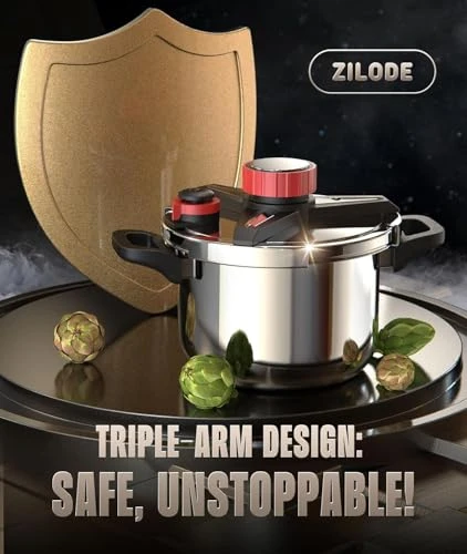 Stainless Steel Pressure Cooker — Multicooker, ZILODE
