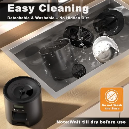 Automated Cat Feeder with Single Bowl — Automatic Pet Feeder, Miaosical