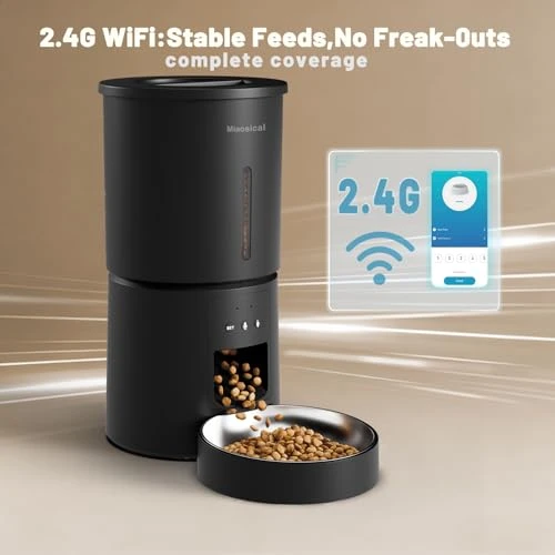 Automatic Cat Feeder with App Control — Automatic Pet Feeder, Miaosical