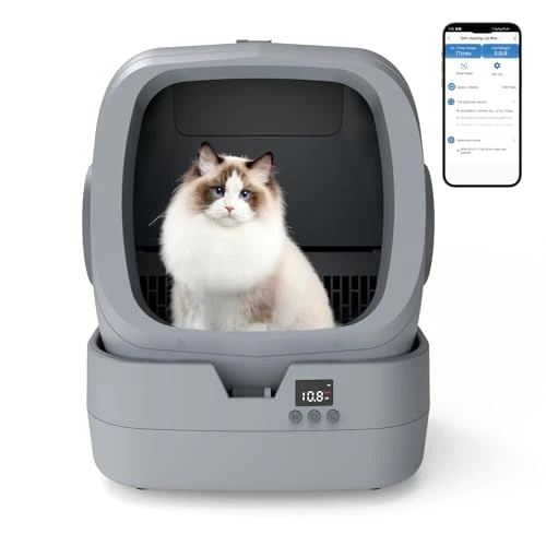 Automatic Cat Litter Box Self Cleaning — Self-Cleaning Litter Box, UPFAS