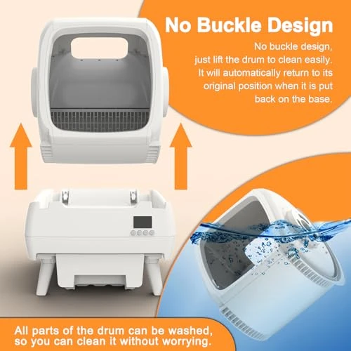 Automatic Cat Litter Box Self Cleaning — Self-Cleaning Litter Box, FRCFRC