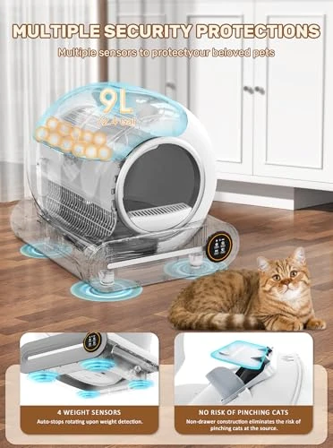 Automatic Litter Box — Self-Cleaning Litter Box, DuckSky