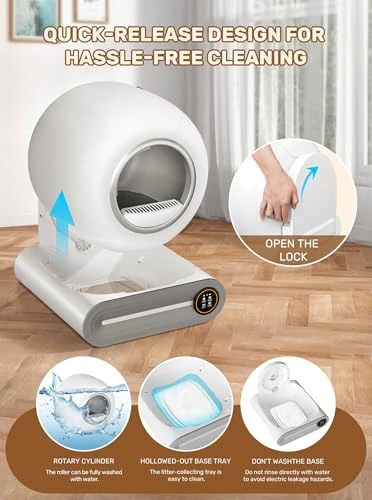 Automatic Litter Box — Self-Cleaning Litter Box, DuckSky