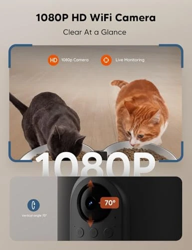 Automatic Pet Feeder with Camera — Automatic Pet Feeder, WOPET