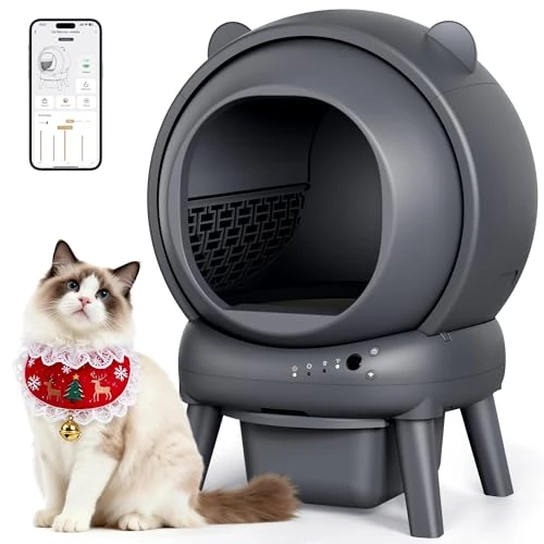 Automatic Self-Cleaning Litter Box with App Control — Self-Cleaning Litter Box, Vivirata