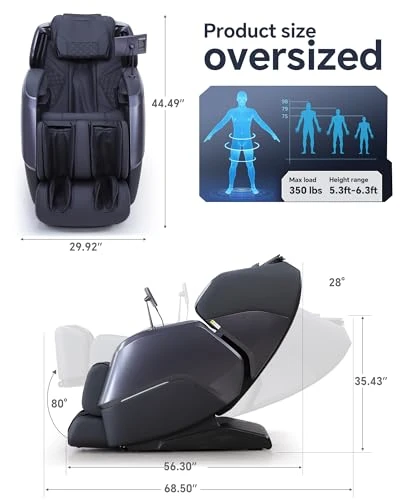 Dual Mechanism Massage Chair Recliner — Massage Chairs, CareTech