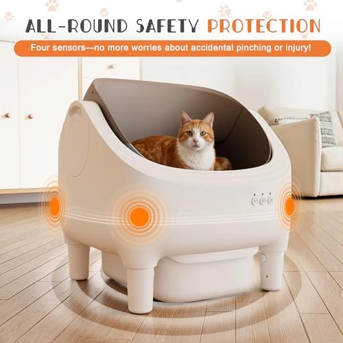 Electric Automatic Self Cleaning Cat Litter Box — Self-Cleaning Litter Box, WARCAT