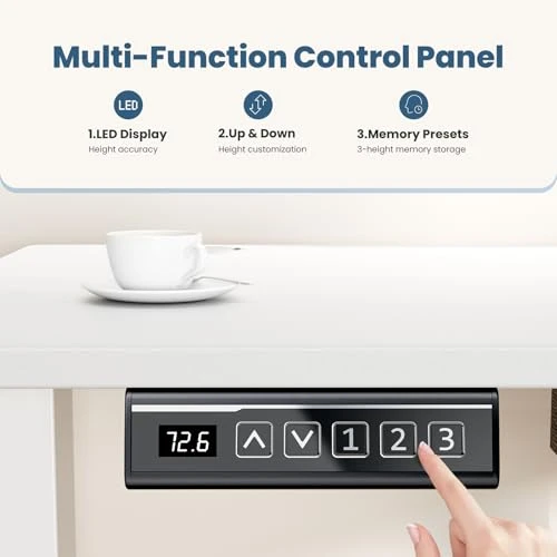 Electric Standing Desk Adjustable Height — Standing Desk, Sweetcrispy