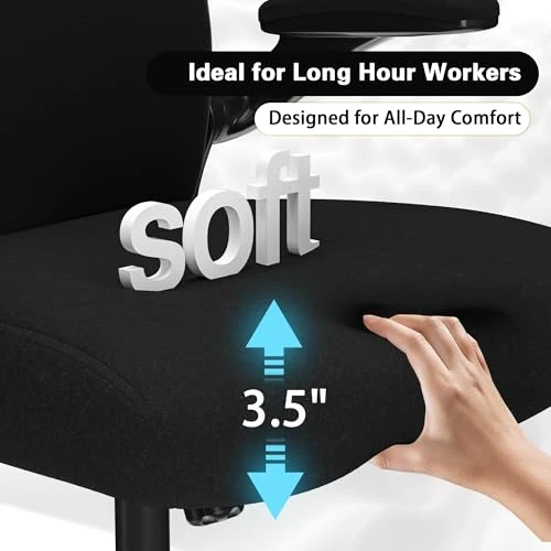 Ergonomic Office Chair with Headrest and Lumbar Support — Smart Chairs, CASASIO