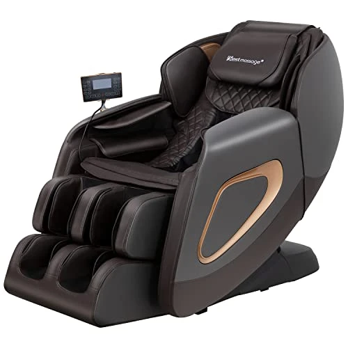 Full Body Zero Gravity SL Track Massage Chair Recliner with Smart Large Screen, Bluetooth Speaker, Built-in Heat... — Massage Chairs, PayLessHere