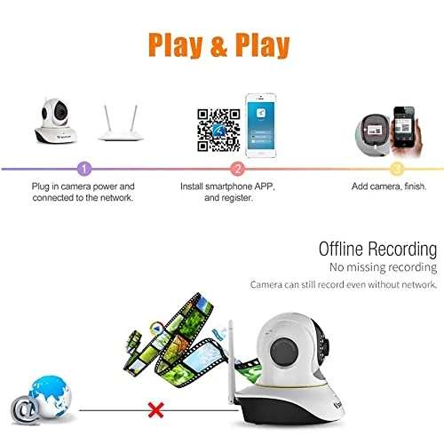 Pet Camera with Laser — Automatic Cat Toy, Vstarcam