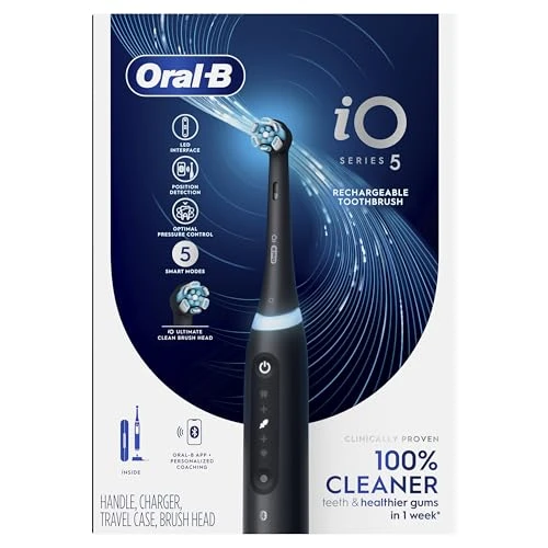 Rechargeable Electric Toothbrush with Visible Pressure Sensor — Electric Toothbrush, Oral-B