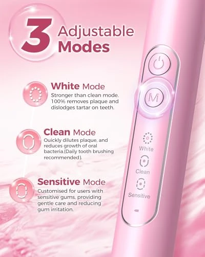 Rotating Electric Toothbrush with 8 Brush Heads — Electric Toothbrush, TEETHEORY