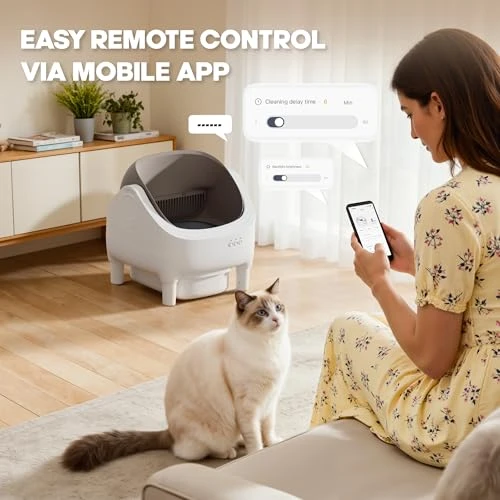 Self Cleaning Cat Litter Box — Self-Cleaning Litter Box, Greesum