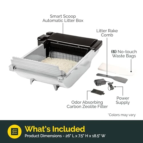 Self Cleaning Semi Automatic Cat Litter Box — Self-Cleaning Litter Box, Pet Zone