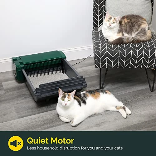 Self Cleaning Semi Automatic Cat Litter Box — Self-Cleaning Litter Box, Pet Zone