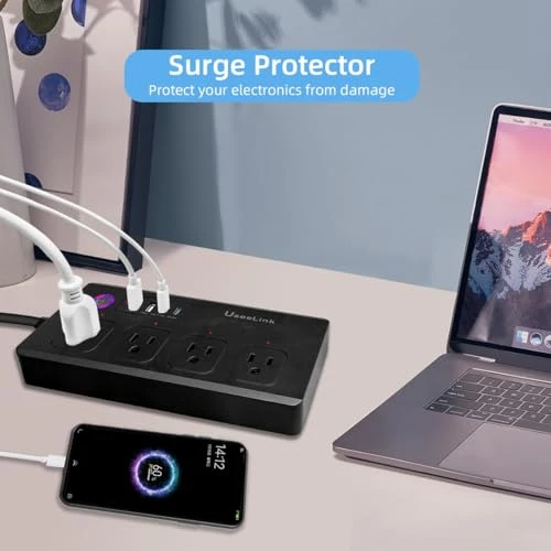 Smart Power Strip Surge Protector — Smart Plug, UseeLink