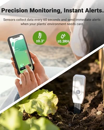 Smart WiFi Soil Moisture Meter — Soil Moisture Sensor, Drusine