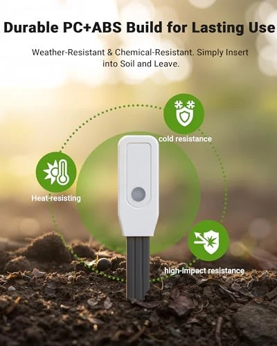 Smart WiFi Soil Moisture Meter — Soil Moisture Sensor, Drusine