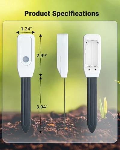 Smart WiFi Soil Moisture Meter — Soil Moisture Sensor, Drusine